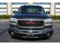 2003 Carbon Metallic GMC Sierra 2500HD SLE Extended Cab 4x4  photo #2