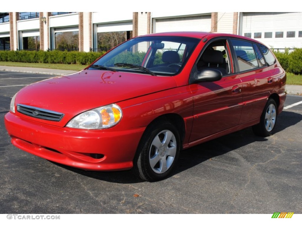 Classic Red Kia Rio