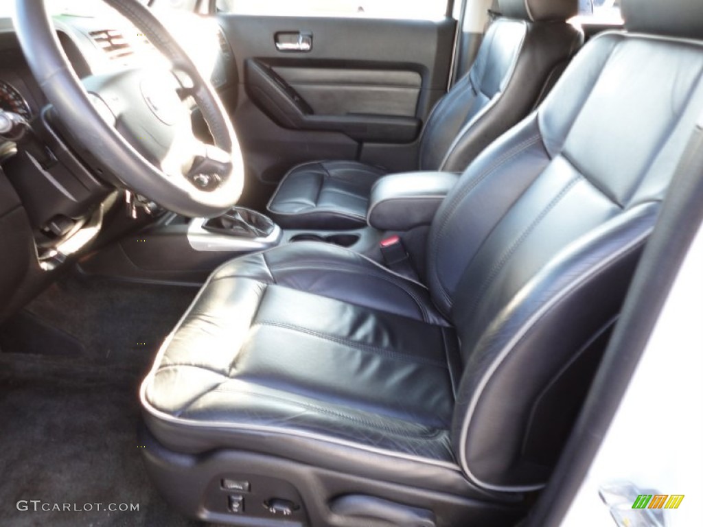Ebony Black Interior 2008 Hummer H3 X Photo #56239249