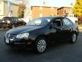 2010 Black Volkswagen Jetta S Sedan  photo #3