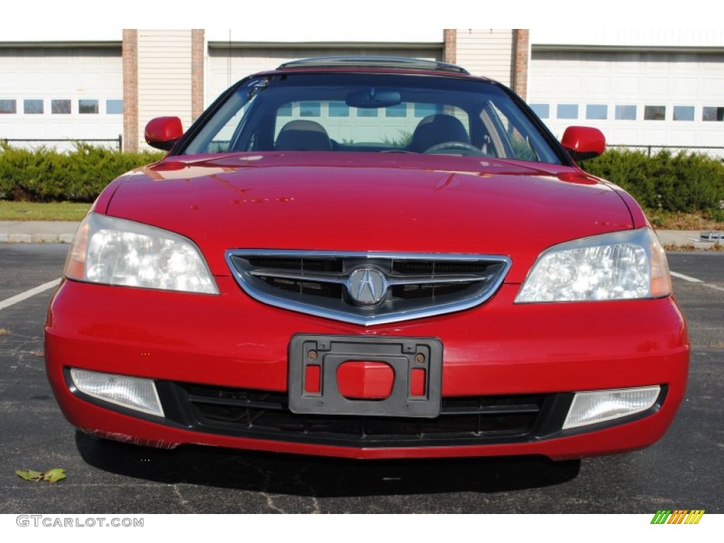 2001 CL 3.2 Type S - San Marino Red / Parchment photo #2