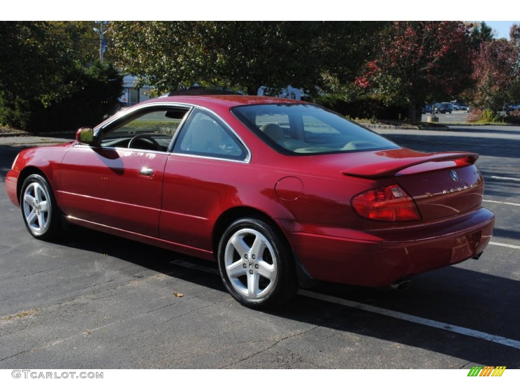 2001 CL 3.2 Type S - San Marino Red / Parchment photo #4