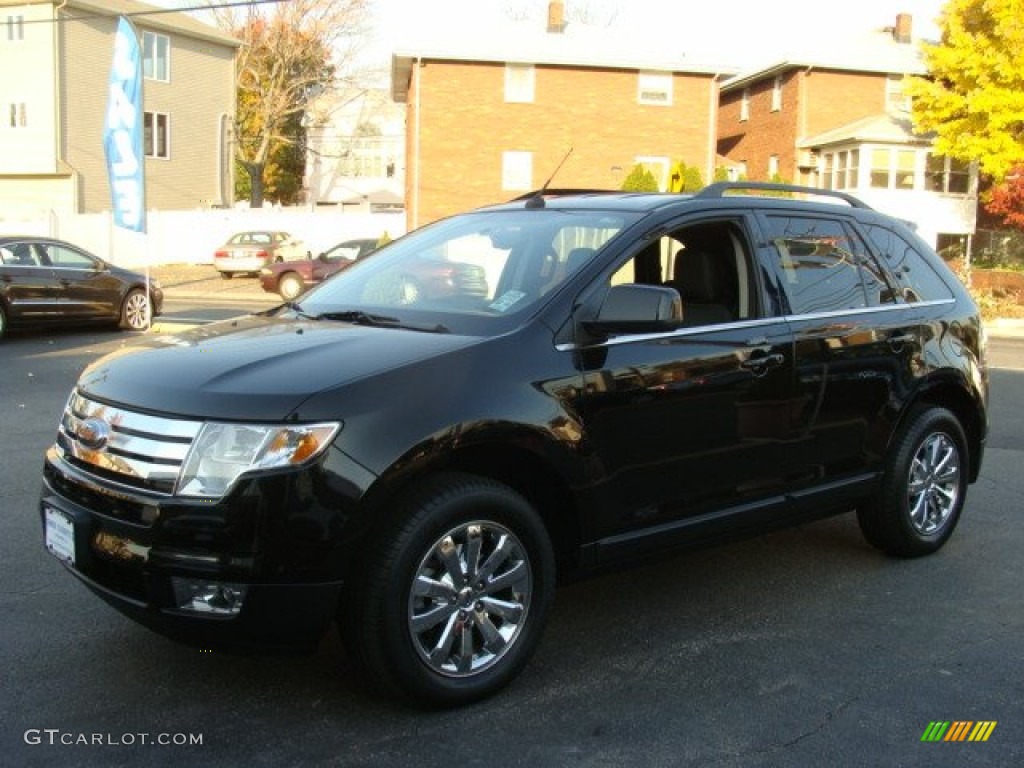 2008 Edge Limited AWD - Black / Charcoal photo #3