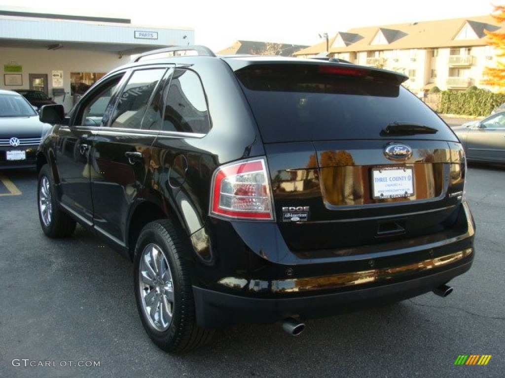 2008 Edge Limited AWD - Black / Charcoal photo #4