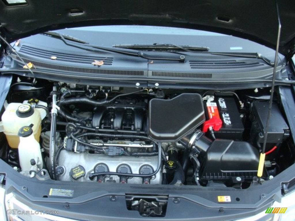 2008 Edge Limited AWD - Black / Charcoal photo #14