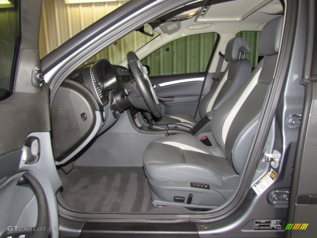 Gray/Parchment Interior 2007 Saab 9-3 Aero Sport Sedan Photo #56240264