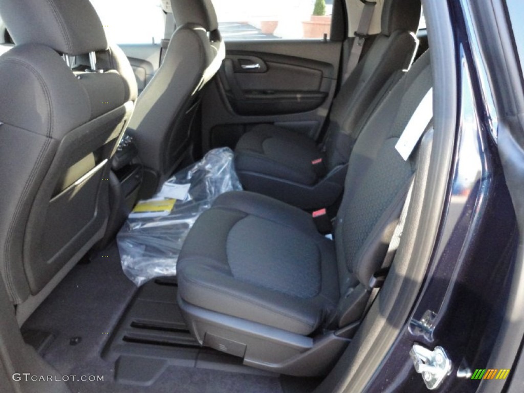 Ebony Interior 2012 Chevrolet Traverse LT AWD Photo #56240505