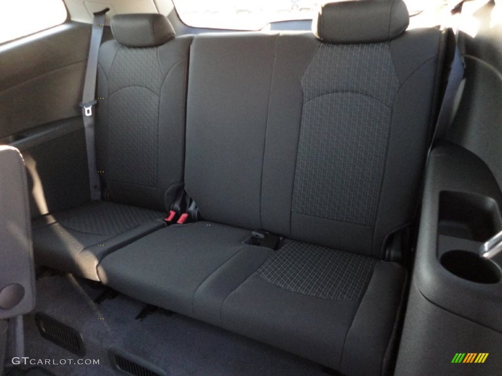 Ebony Interior 2012 Chevrolet Traverse LT AWD Photo #56240531