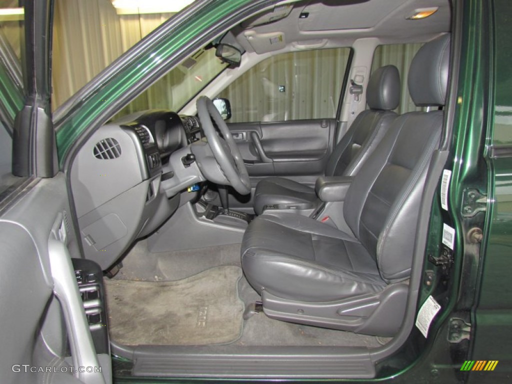 Gray Interior 2001 Isuzu Rodeo LSE Photo #56241631