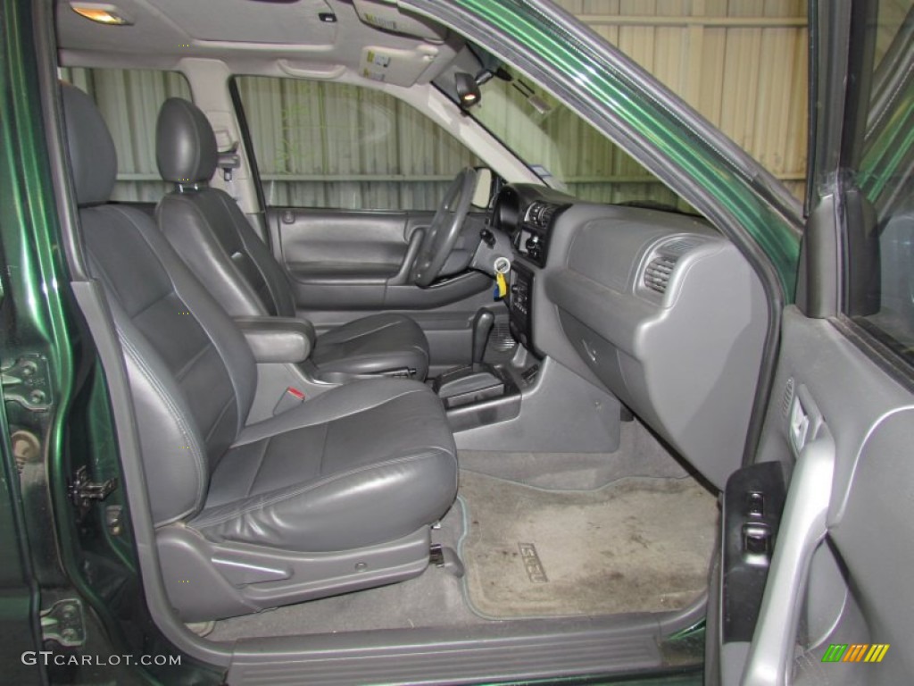 Gray Interior 2001 Isuzu Rodeo LSE Photo #56241638