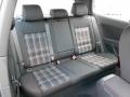 Volkswagen Interlagos plaid cloth interior, back seats,