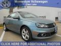Horizon Blue Metallic 2012 Volkswagen Eos Lux