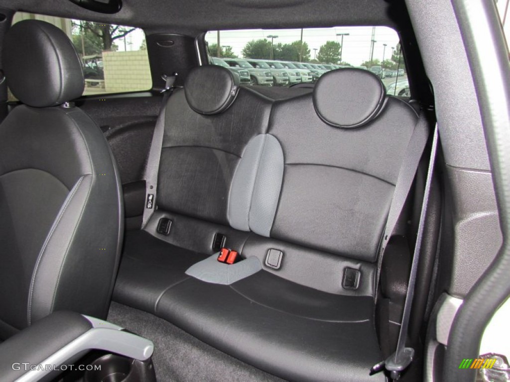 Grey/Black Interior 2008 Mini Cooper S John Cooper Works Hardtop Photo #56242028