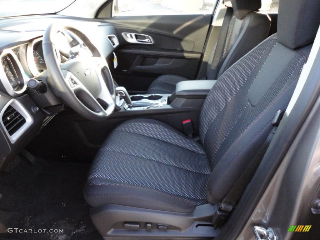 Jet Black Interior 2012 Chevrolet Equinox LT AWD Photo #56242442