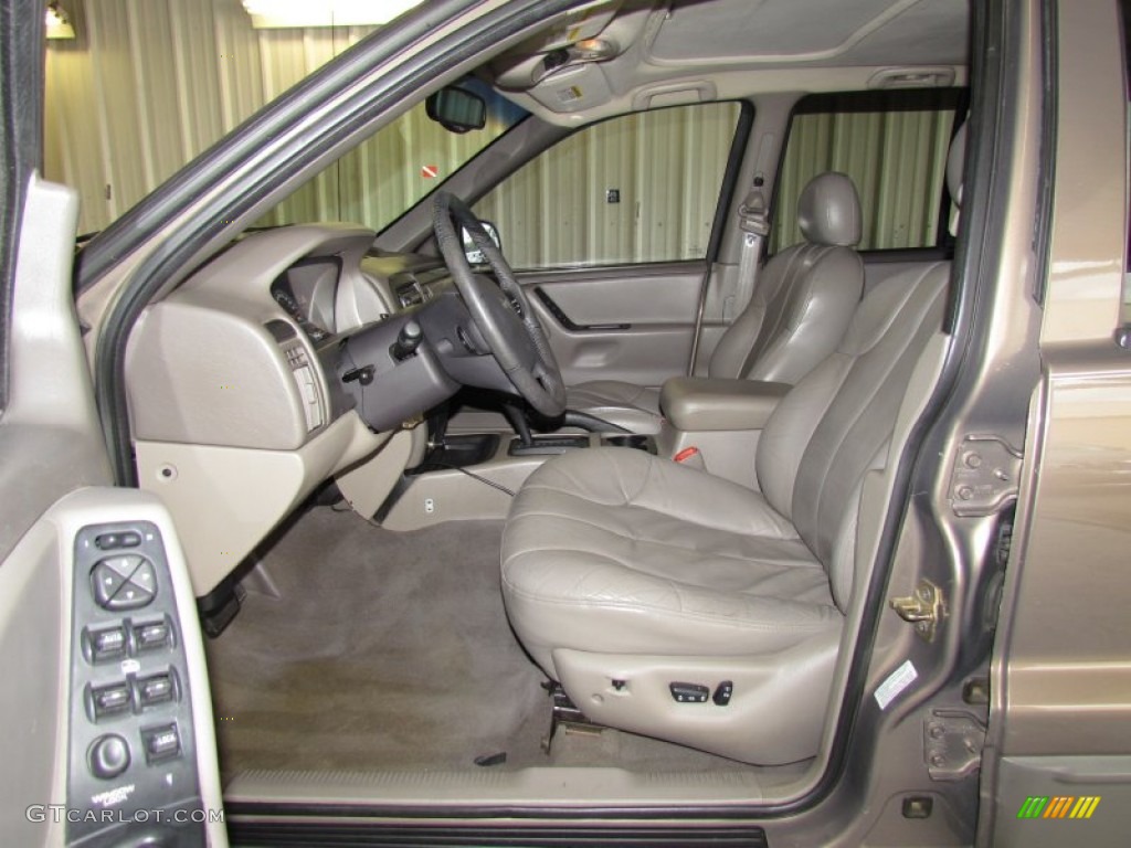 2001 Grand Cherokee Laredo - Woodland Brown Satin Glow / Sandstone photo #8