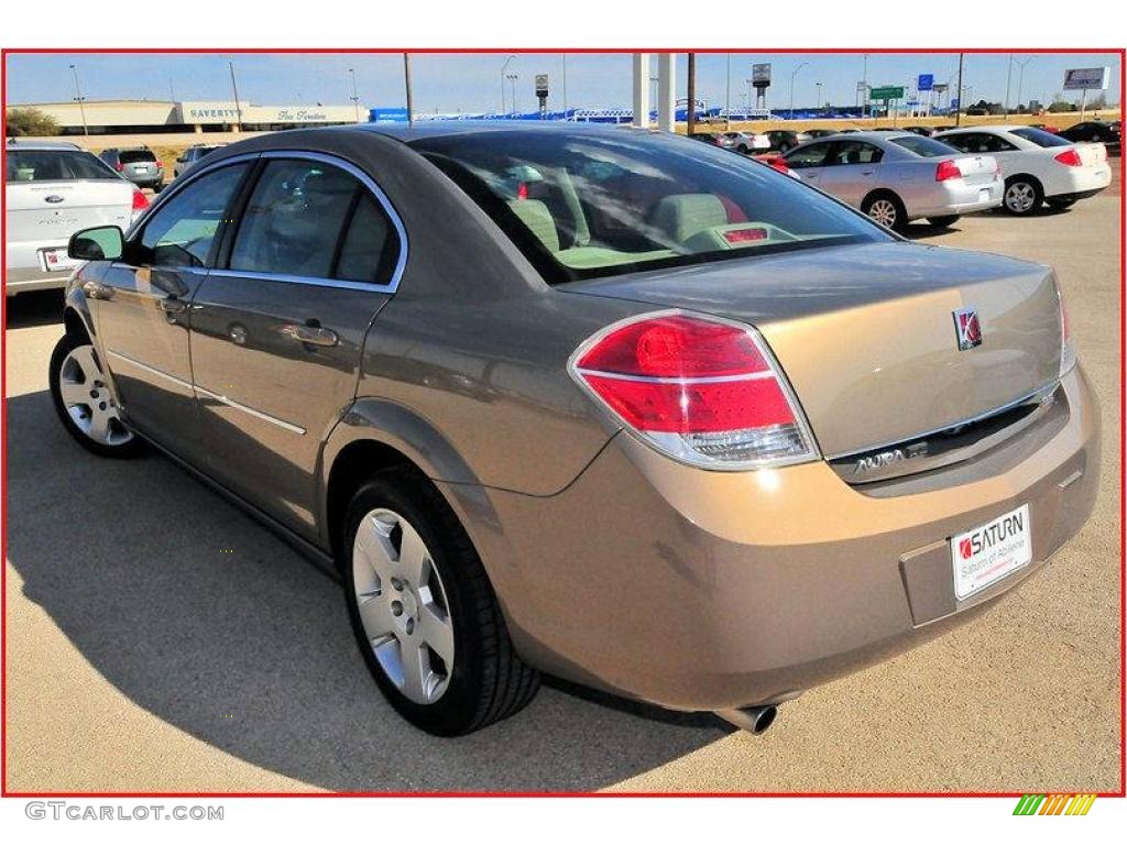 2008 Aura XE 3.5 - Golden Cashmere / Tan photo #3