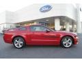 Dark Candy Apple Red 2009 Ford Mustang GT/CS California Special Coupe Exterior