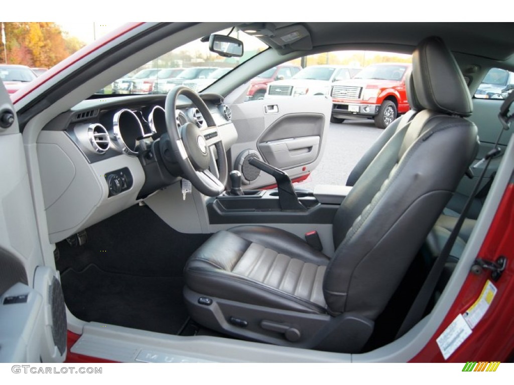 Black/Dove Interior 2009 Ford Mustang GT/CS California Special Coupe Photo #56245265