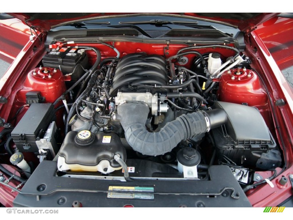 GT/CS California Special engine bay 2009 Ford Mustang GT/CS California Special Coupe Parts