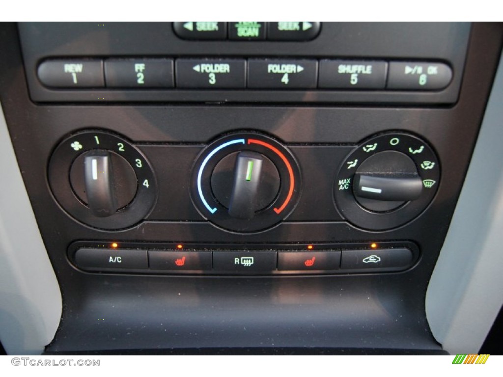 2009 Ford Mustang GT/CS California Special Coupe Controls Photo #56245431