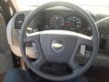 Dark Titanium 2012 Chevrolet Silverado 1500 LS Regular Cab 4x4 Steering Wheel