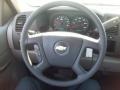 Dark Titanium Steering Wheel Photo for 2012 Chevrolet Silverado 1500 #56245793