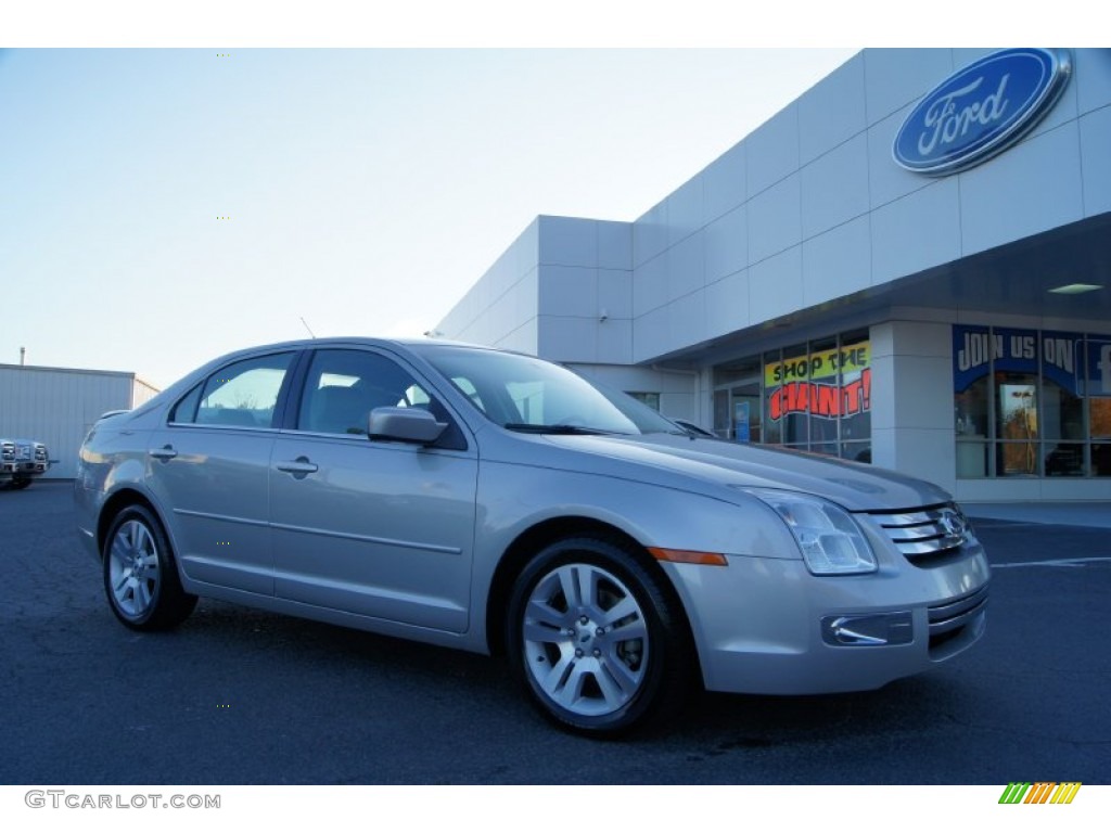 2007 Fusion SEL - Silver Birch Metallic / Camel photo #1