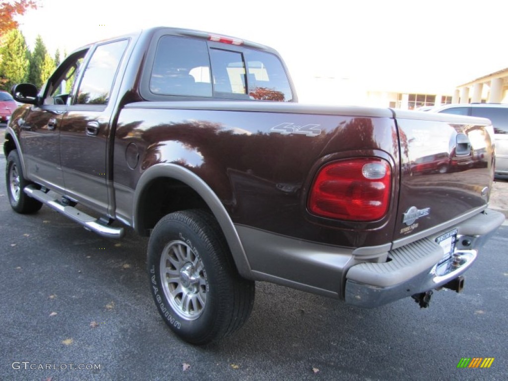 2003 F150 King Ranch SuperCrew 4x4 - Chestnut Metallic / Castano Brown Leather photo #2