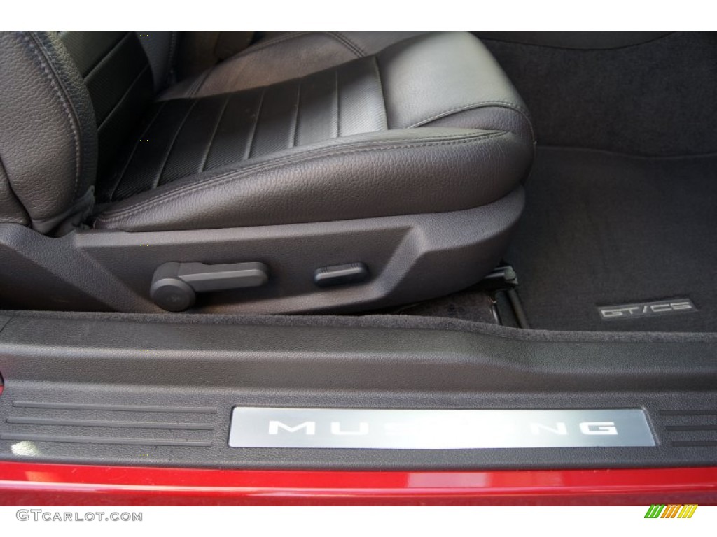 2011 Mustang GT/CS California Special Convertible - Red Candy Metallic / CS Charcoal Black/Carbon photo #13