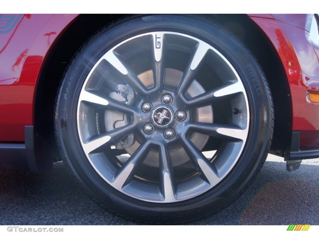 2011 Mustang GT/CS California Special Convertible - Red Candy Metallic / CS Charcoal Black/Carbon photo #18