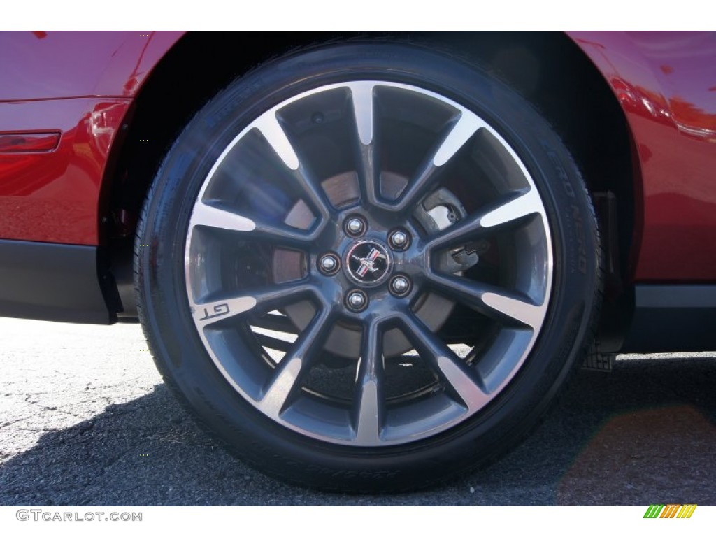 2011 Mustang GT/CS California Special Convertible - Red Candy Metallic / CS Charcoal Black/Carbon photo #19