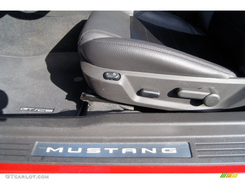 2011 Mustang GT/CS California Special Convertible - Red Candy Metallic / CS Charcoal Black/Carbon photo #23