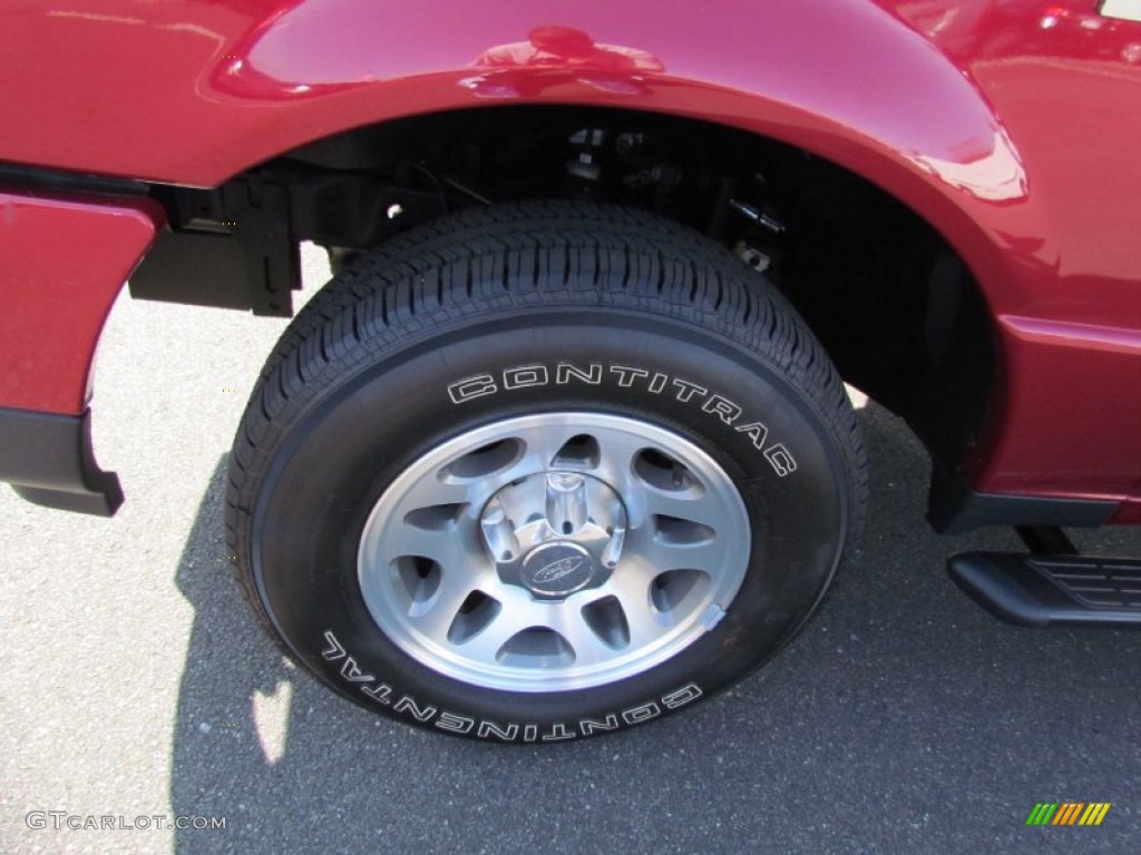 2011 Ranger XLT SuperCab - Redfire Metallic / Medium Dark Flint photo #3