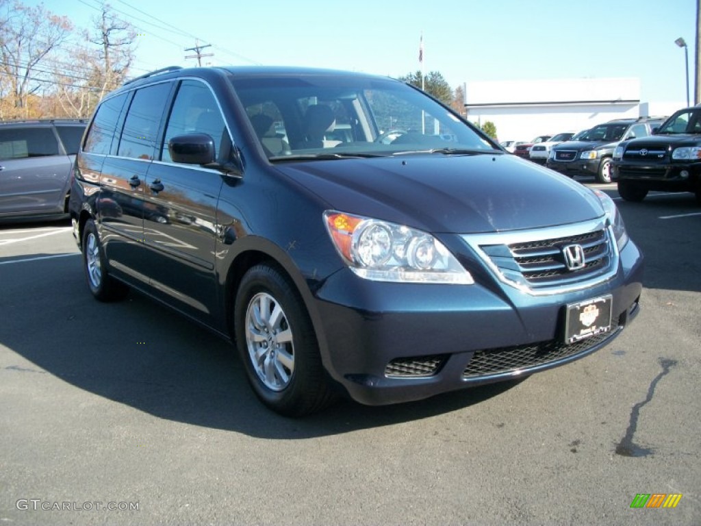 2010 Odyssey EX - Bali Blue Pearl / Gray photo #4