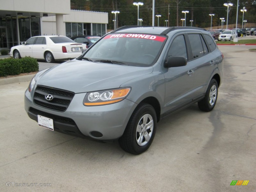 2009 Santa Fe GLS - Steel Gray / Gray photo #1