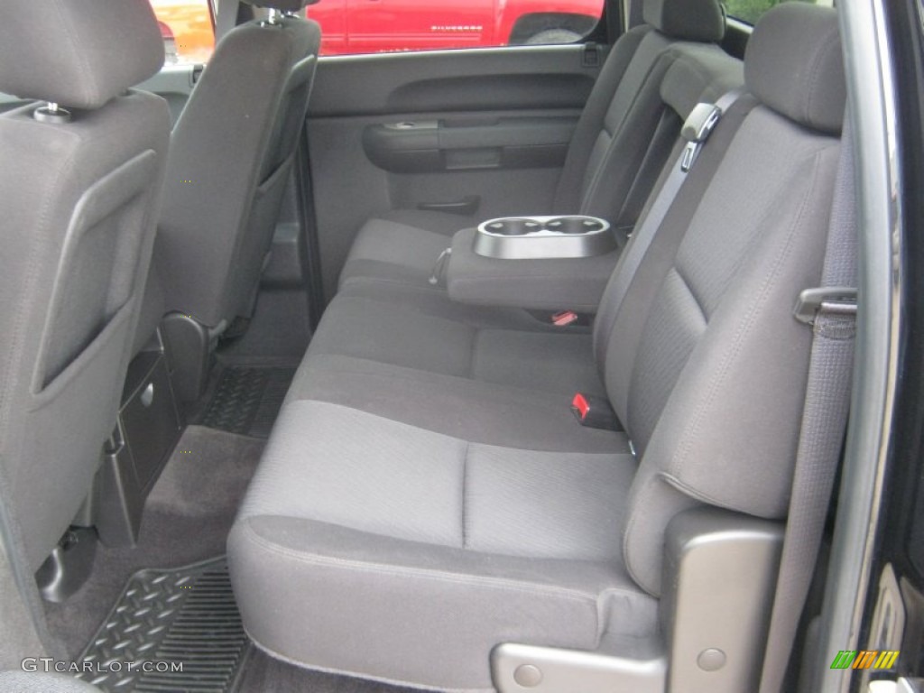 Ebony Interior 2010 Chevrolet Silverado 1500 LT Crew Cab Photo #56248862