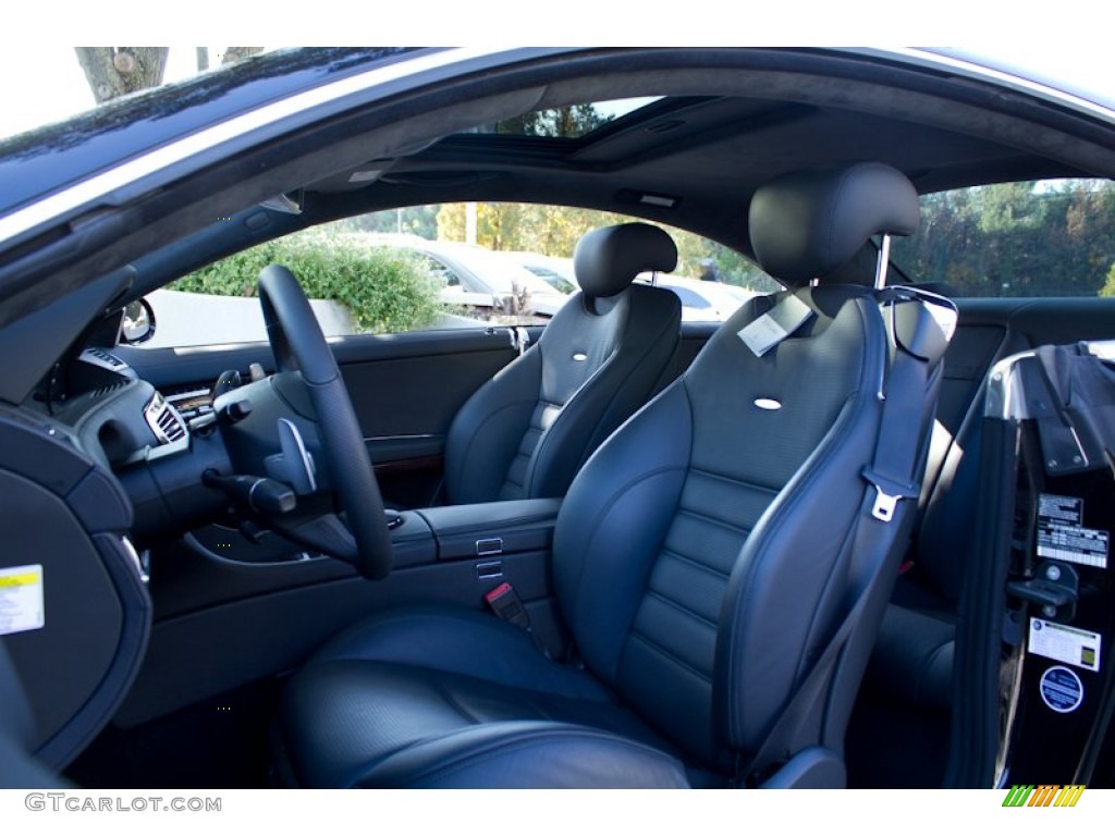 Black Interior 2008 Mercedes-Benz CL 63 AMG Photo #56249396