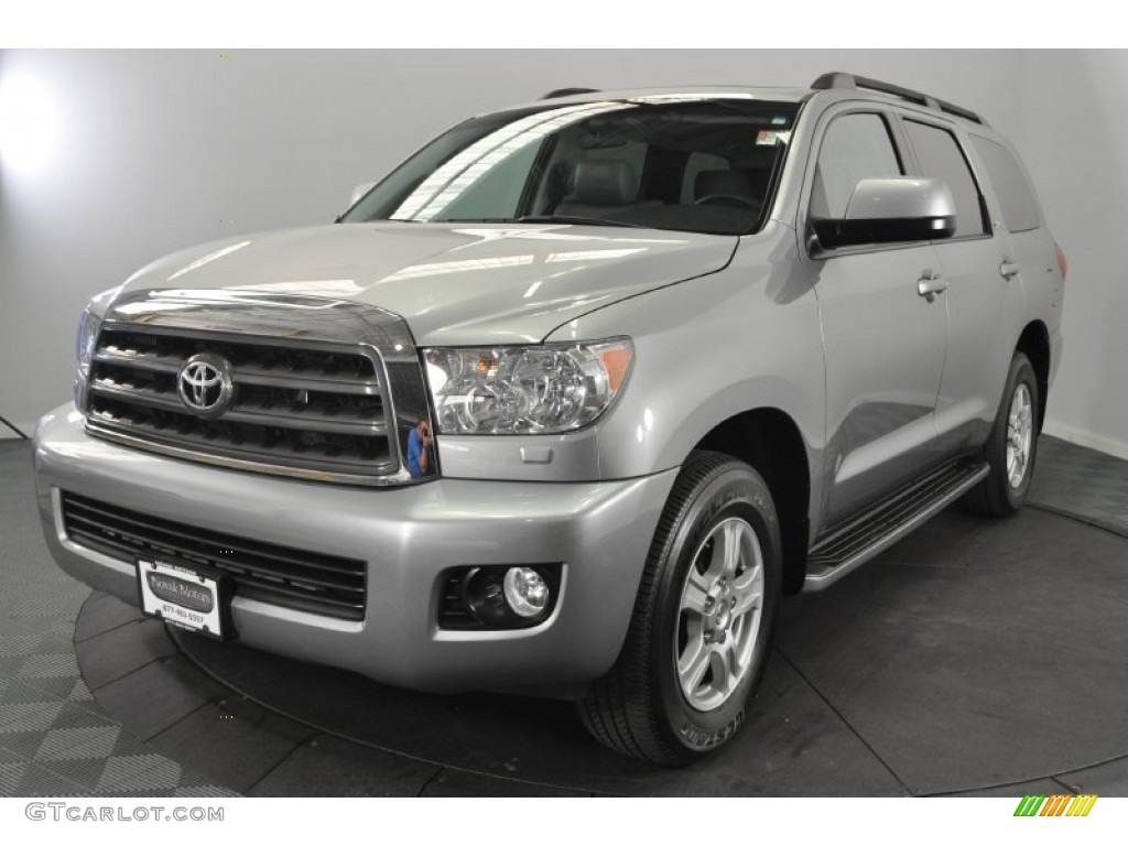 Silver Sky Metallic Toyota Sequoia