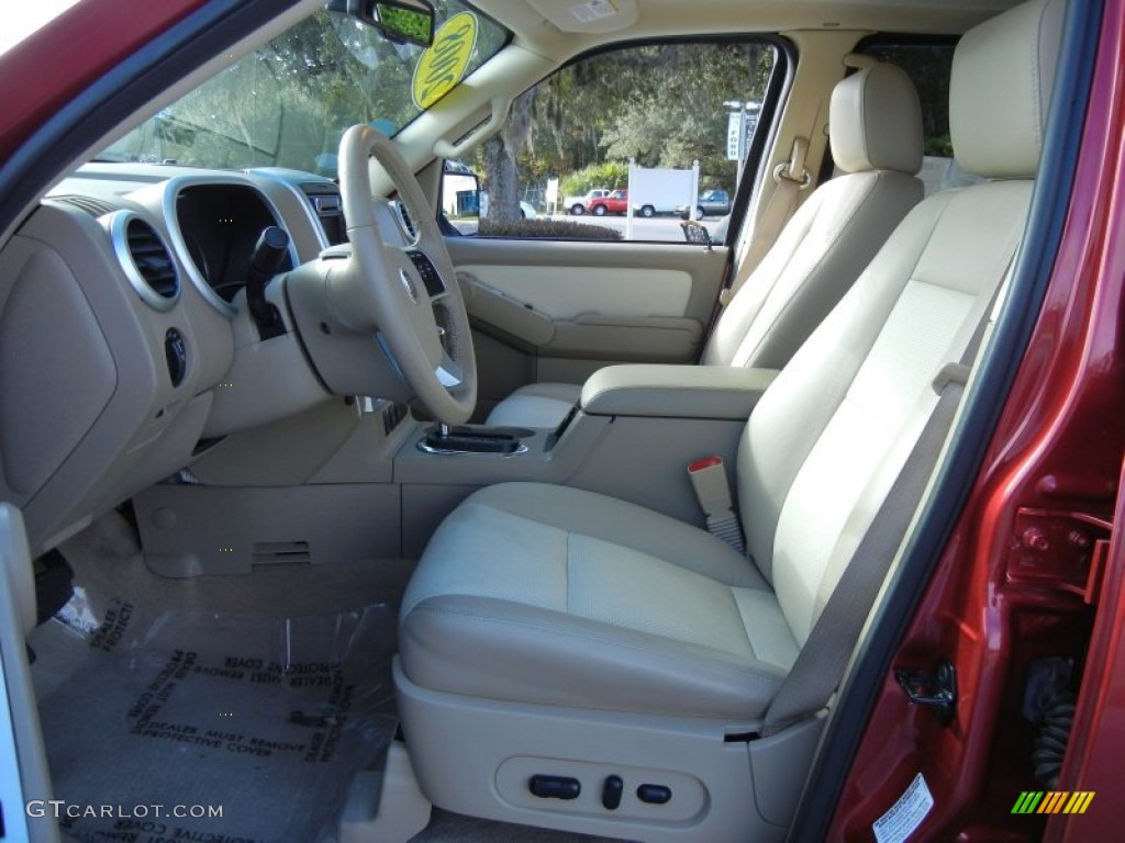 Camel Interior 2008 Mercury Mountaineer Premier Photo #56250092