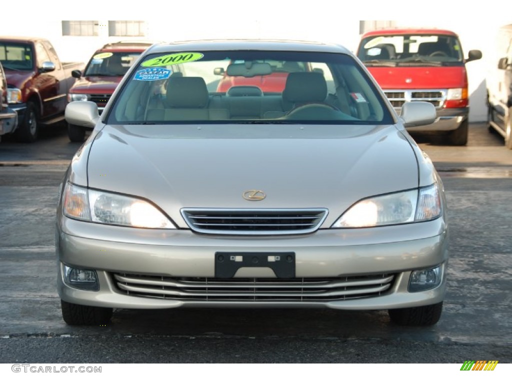 2000 ES 300 Sedan - Burnished Gold Metallic / Ivory photo #3