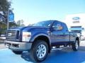Dark Blue Pearl Metallic 2008 Ford F350 Super Duty FX4 SuperCab 4x4