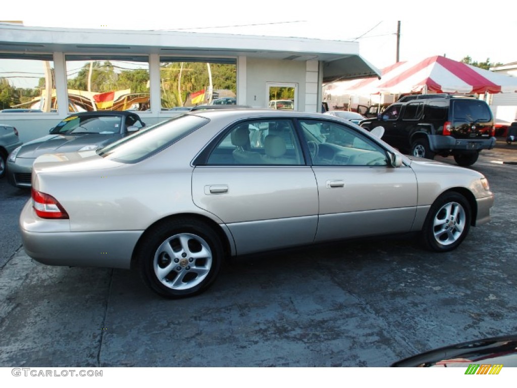 2000 ES 300 Sedan - Burnished Gold Metallic / Ivory photo #11