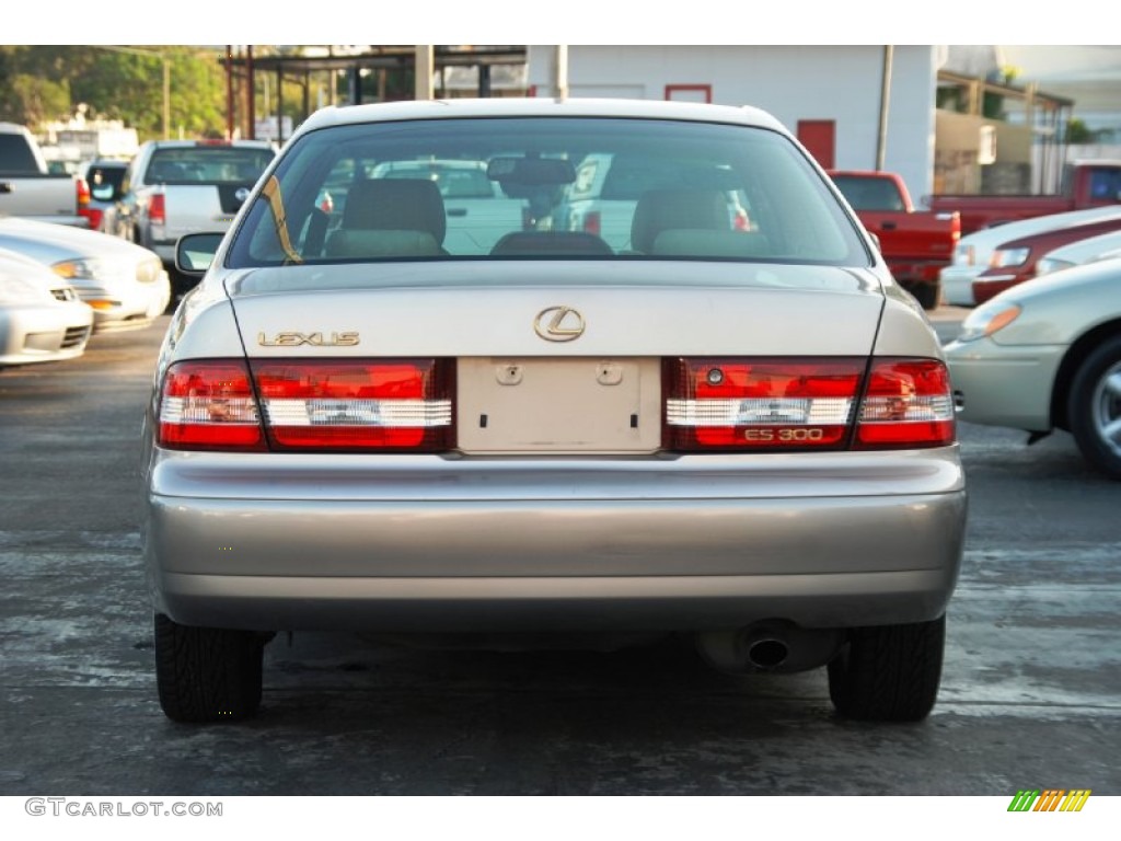2000 ES 300 Sedan - Burnished Gold Metallic / Ivory photo #13