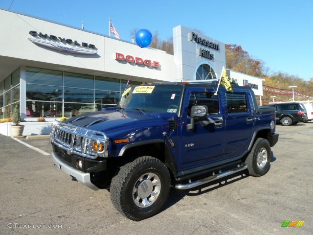 2008 H2 SUT - All-Terrain Blue / Ebony Black photo #1