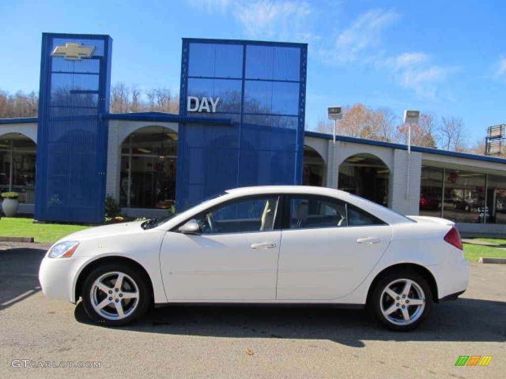 2007 G6 V6 Sedan - Ivory White / Ebony photo #2