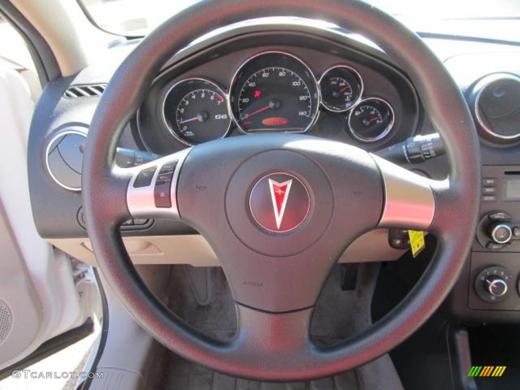 2007 G6 V6 Sedan - Ivory White / Ebony photo #11