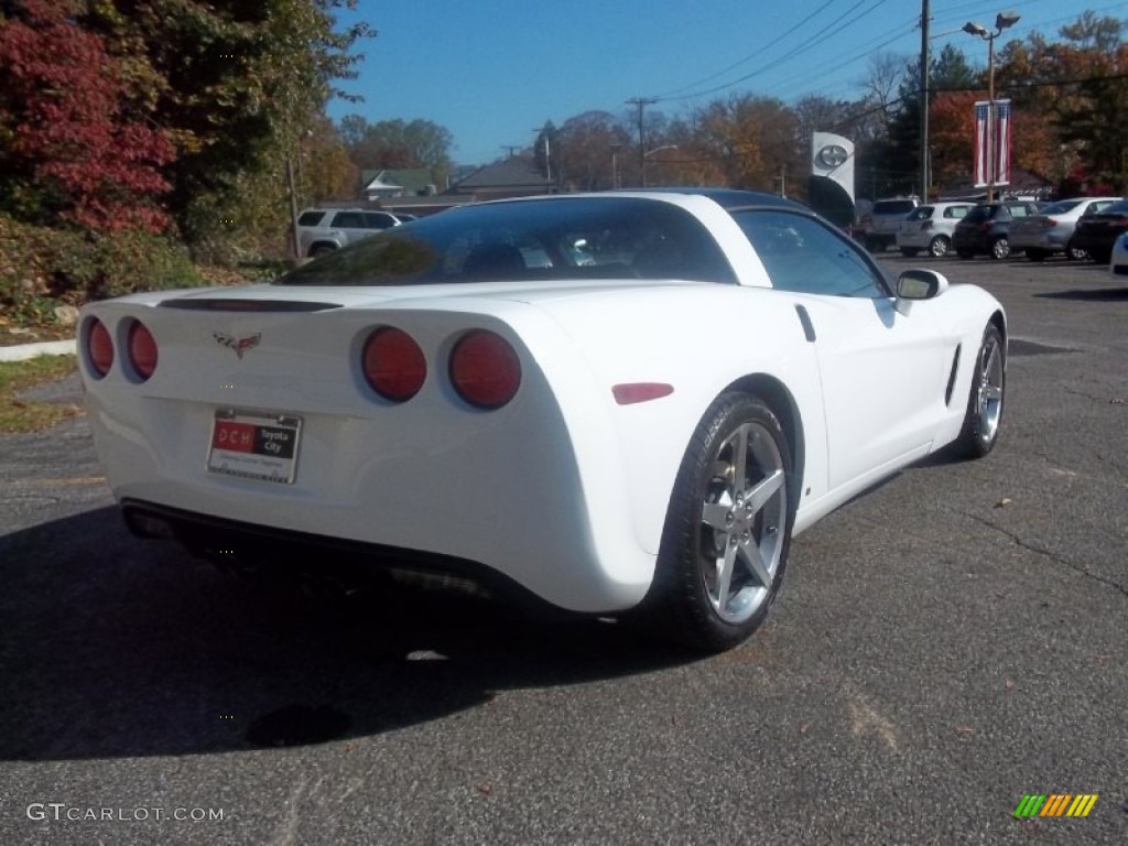 2006 Corvette Coupe - Arctic White / Ebony Black photo #9