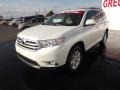 2011 Blizzard White Pearl Toyota Highlander SE 4WD  photo #3