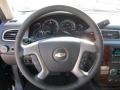 Ebony 2012 Chevrolet Avalanche LT 4x4 Steering Wheel