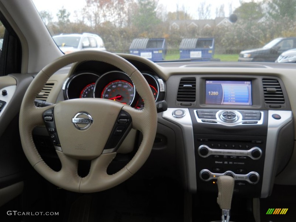 2009 Murano SL AWD - Deep Sapphire Metallic / Beige photo #4